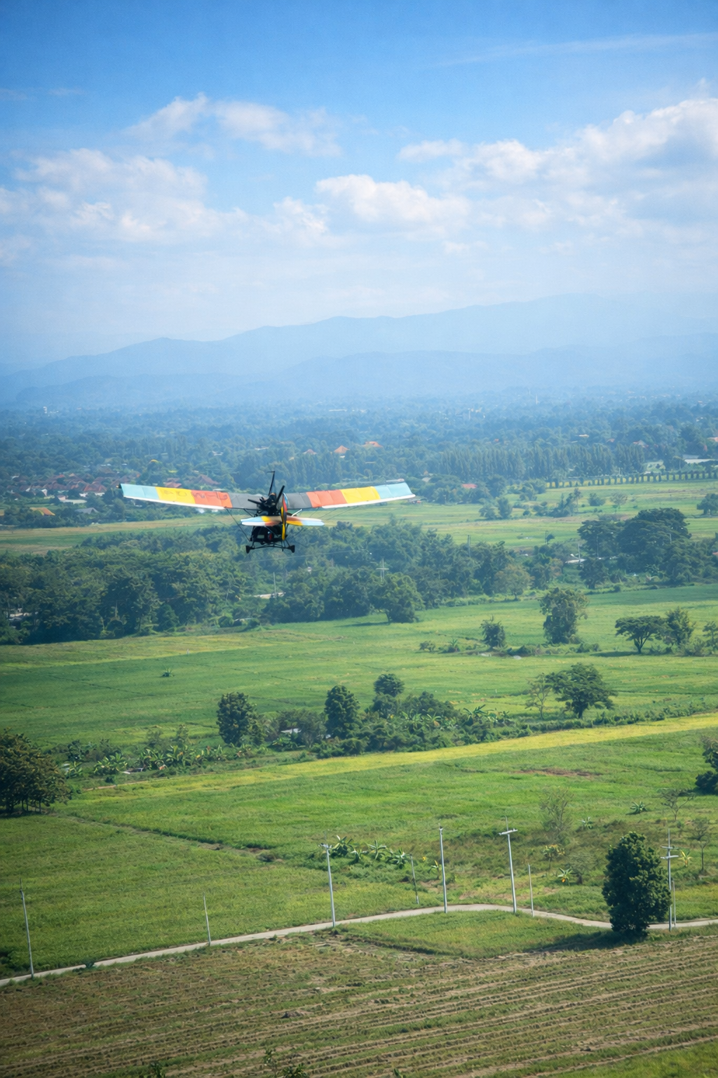 超輕型飛機體驗：用全新視角發現清邁